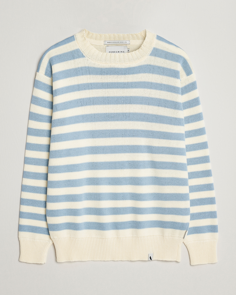 Herre | Trøjer | Peregrine | Richmond Organic Cotton Sweater Seafoam