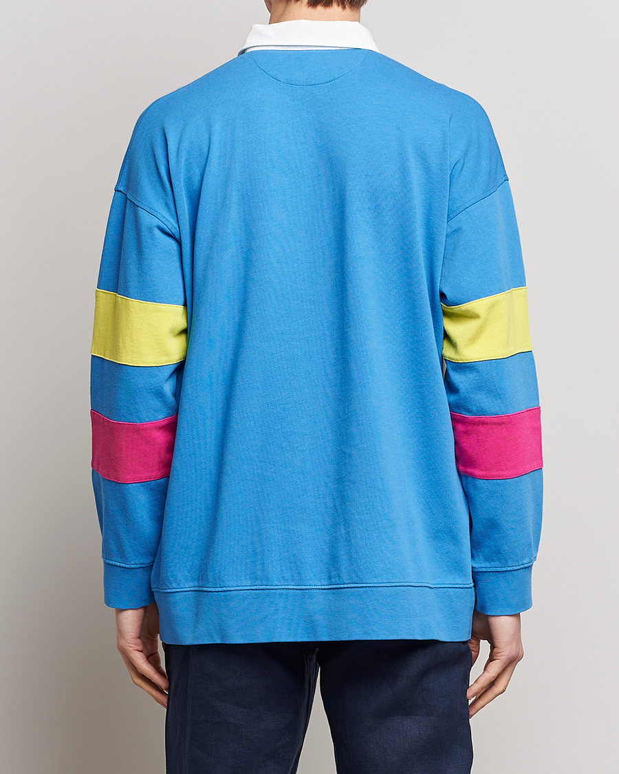 Herre | Trøjer | GANT | Archive Heavy Rugger Day Blue