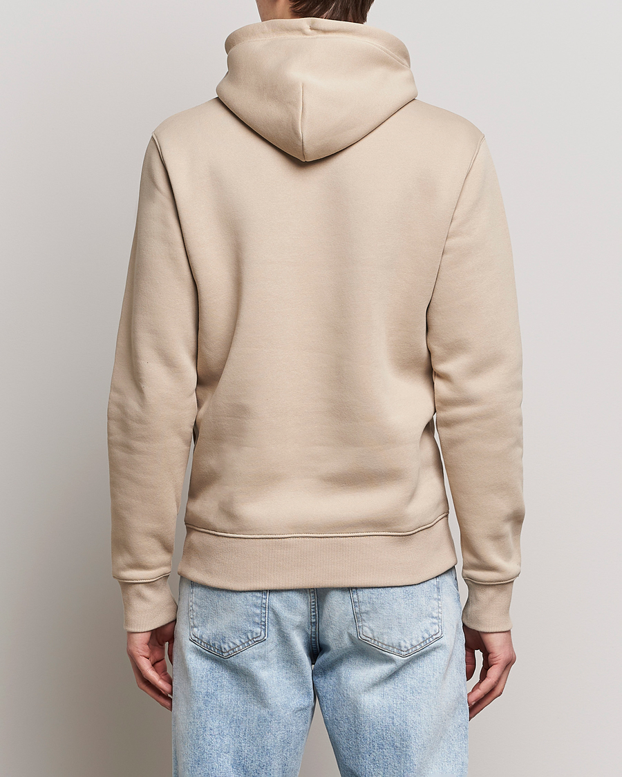 Herre | Trøjer | GANT | Original Shield Logo Hoodie Concrete Beige