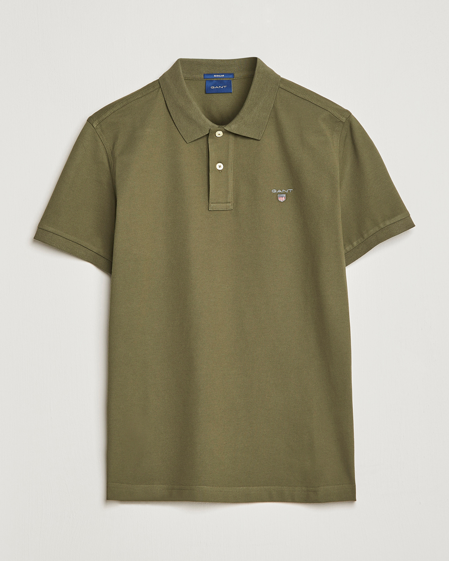 Herre | Polotrøjer | GANT | The Original Polo Racing Green