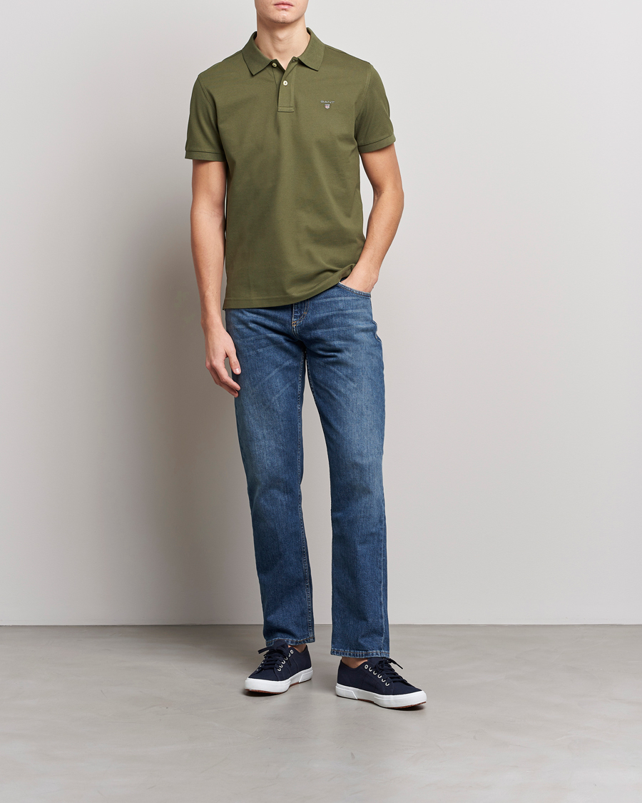 Herre | Polotrøjer | GANT | The Original Polo Racing Green