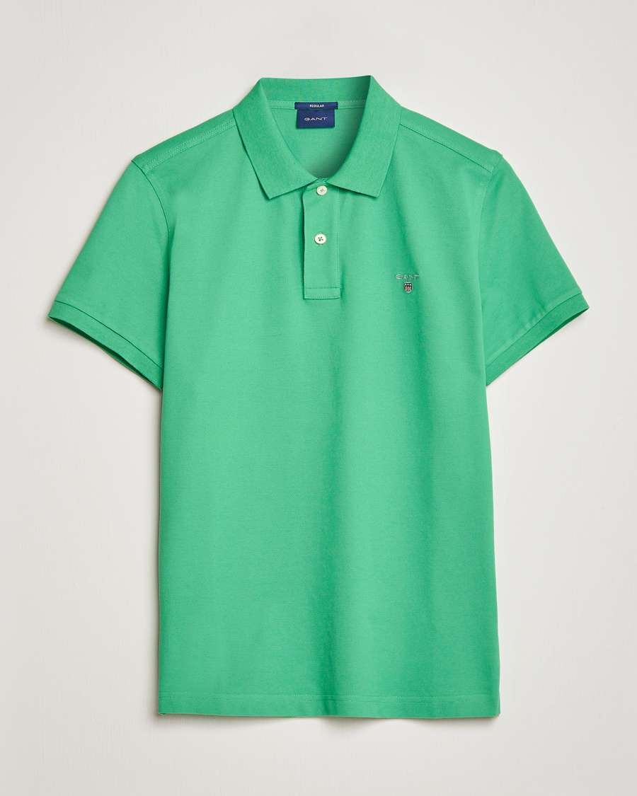 Herre | Polotrøjer | GANT | The Original Polo Mid Green