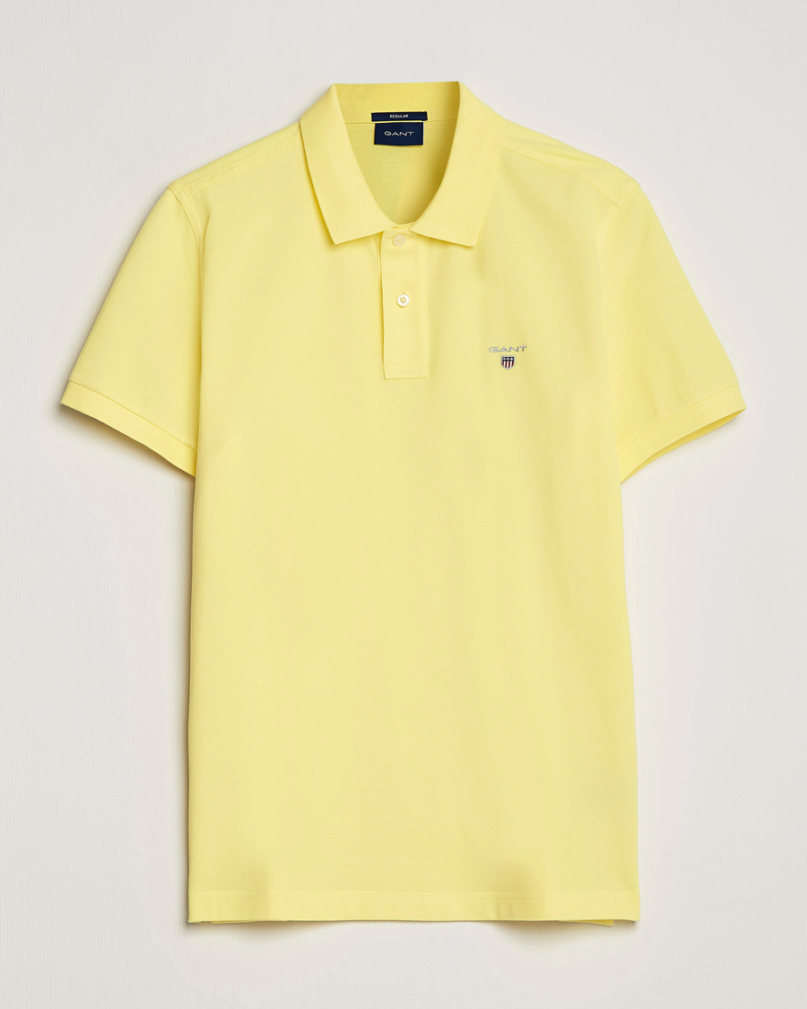 Herre | Polotrøjer | GANT | The Original Polo Clear Yellow