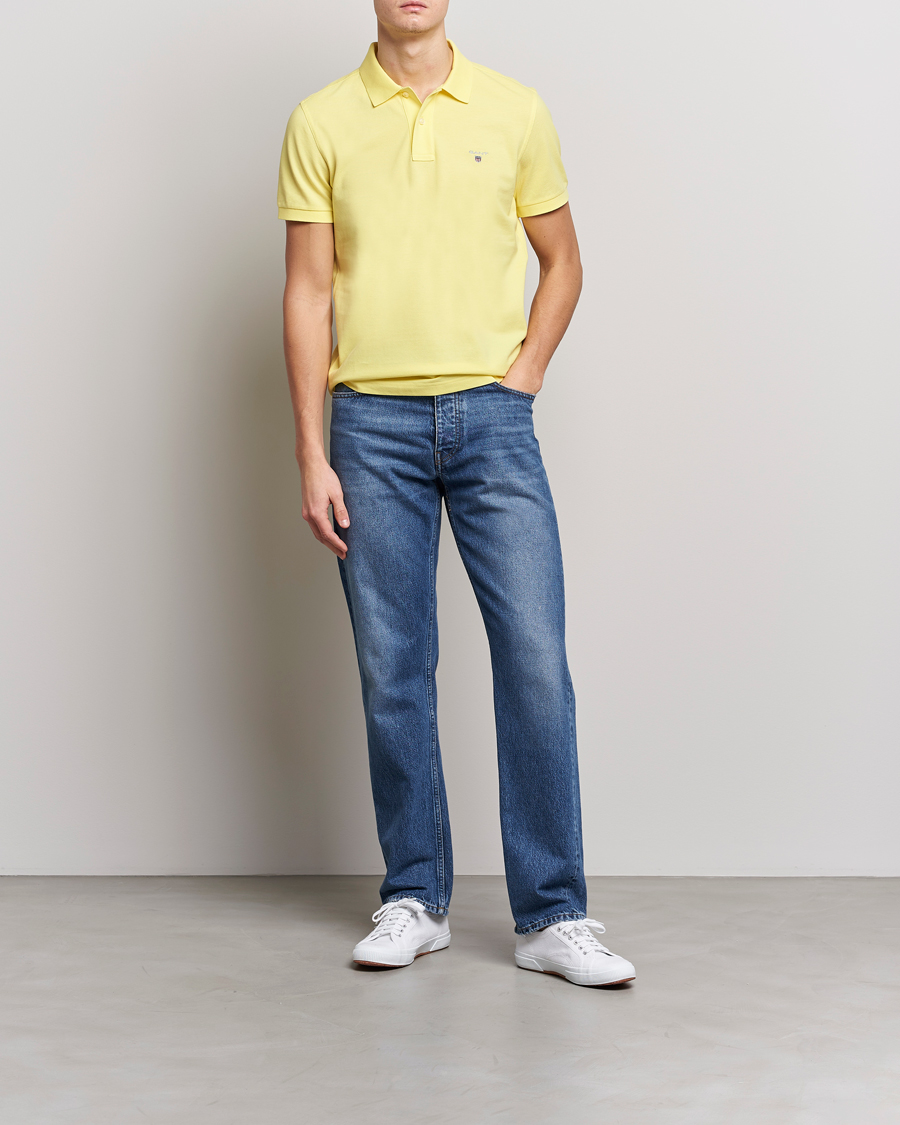 Herre | Polotrøjer | GANT | The Original Polo Clear Yellow