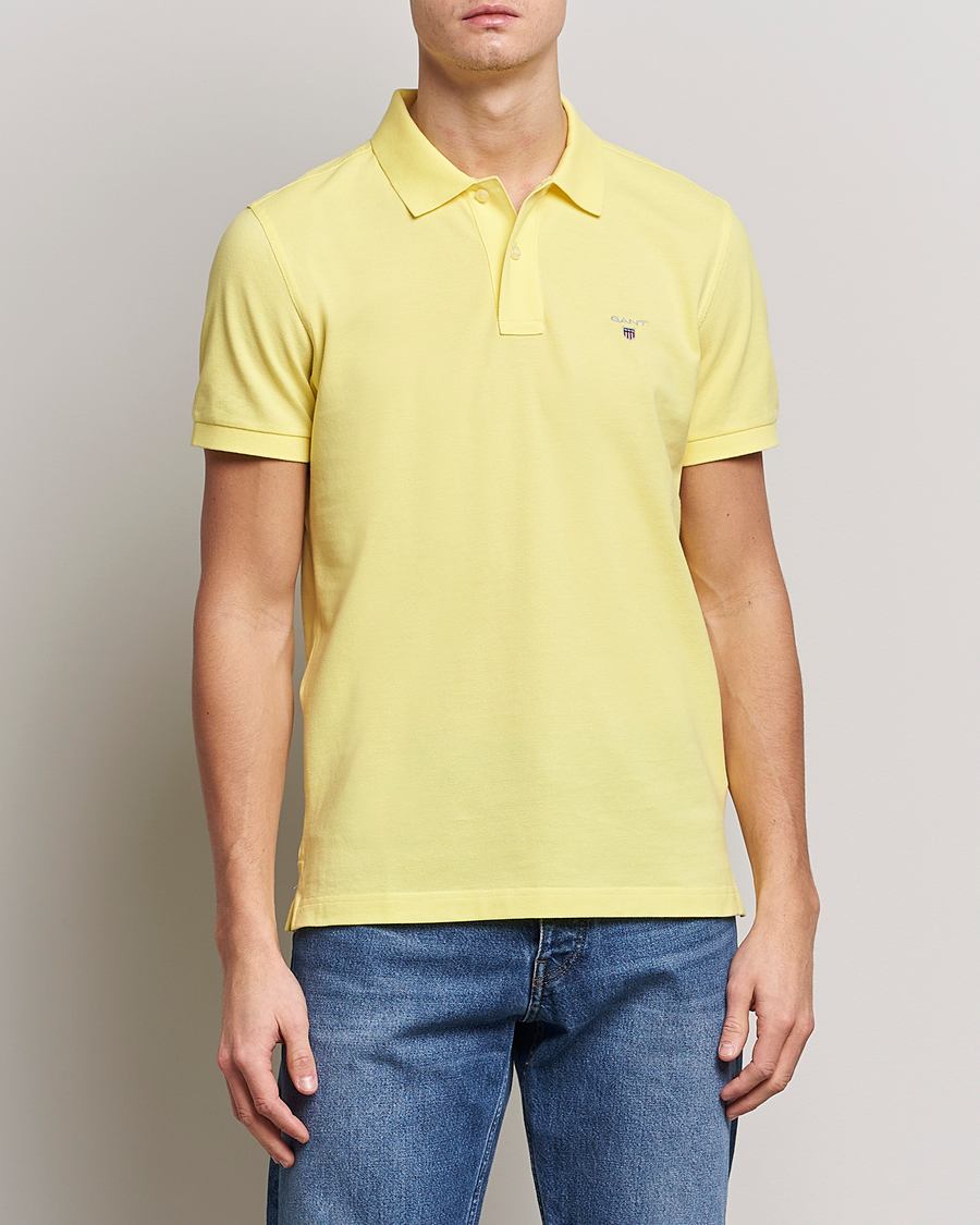 Herre | Polotrøjer | GANT | The Original Polo Clear Yellow