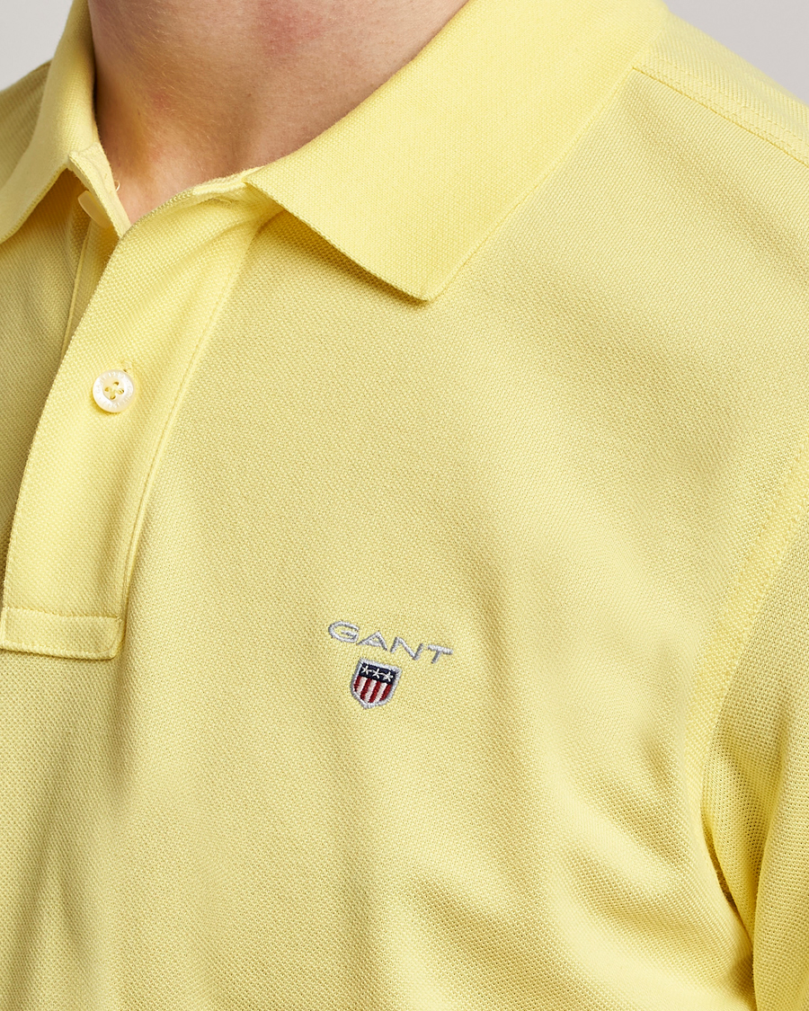 Herre | Polotrøjer | GANT | The Original Polo Clear Yellow