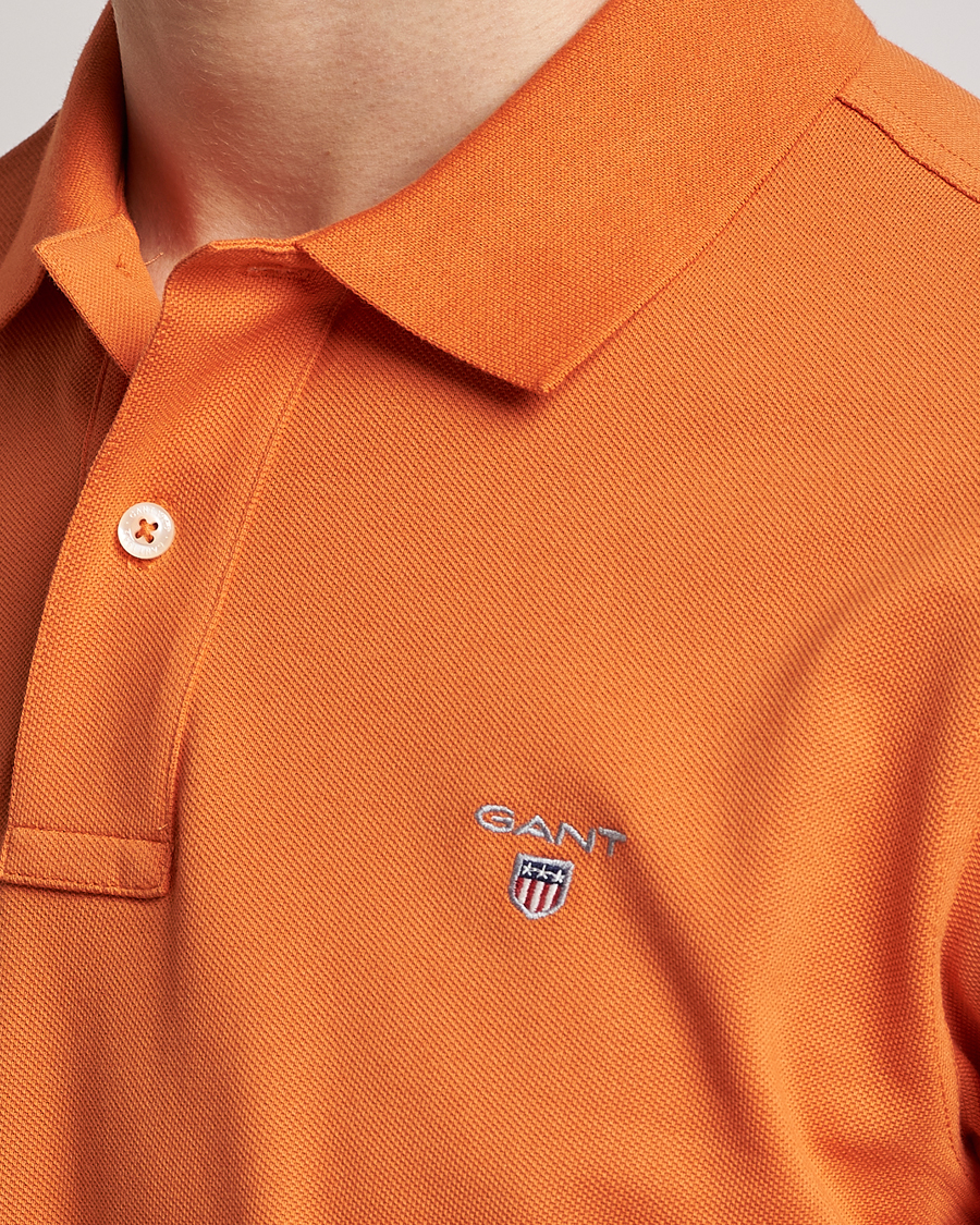 Herre | Polotrøjer | GANT | The Original Polo Pumpkin Orange