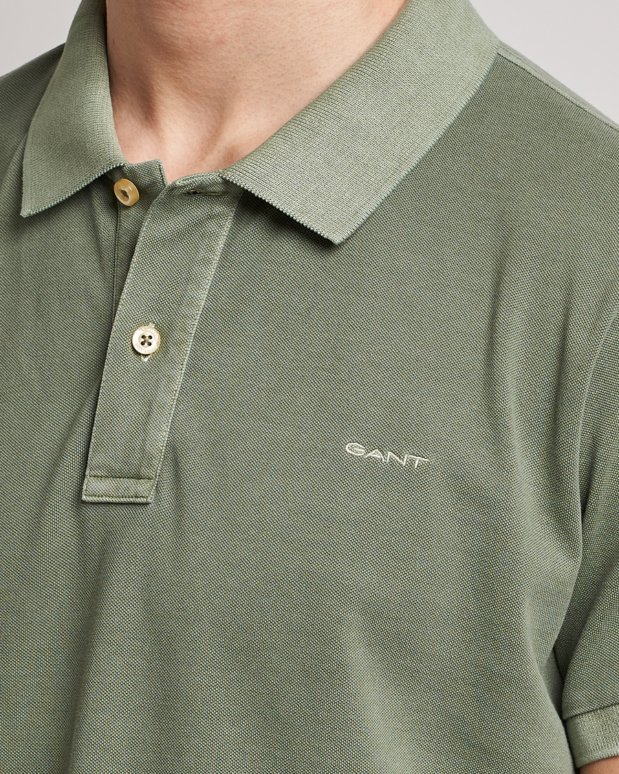 Herre | Polotrøjer | GANT | Sunbleached Polo Calamata Green