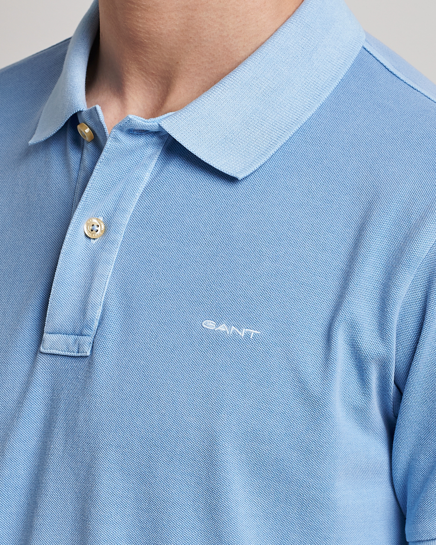 Herre | Polotrøjer | GANT | Sunbleached Polo Gentle Blue