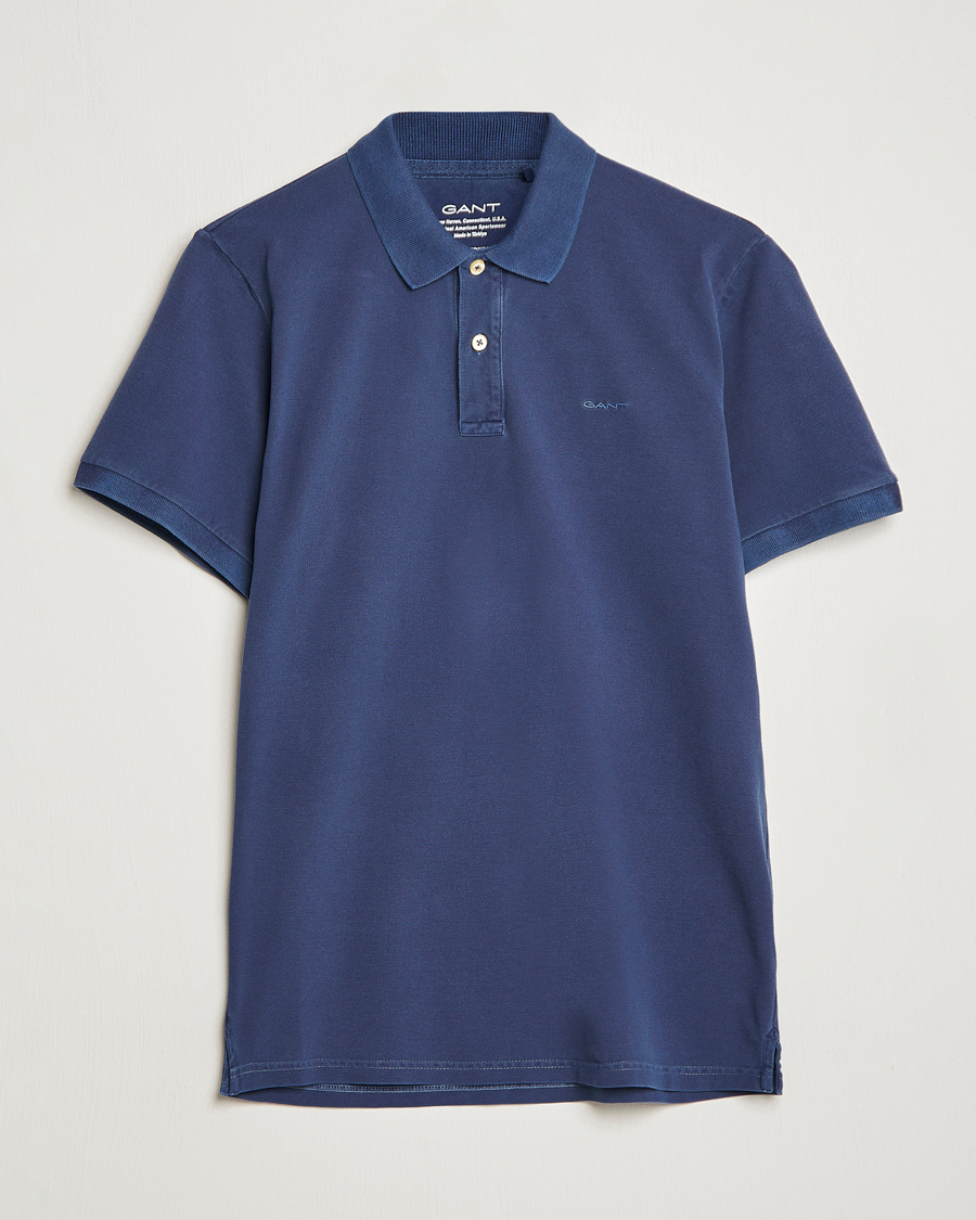 Herre | Polotrøjer | GANT | Sunbleached Polo Persian Blue
