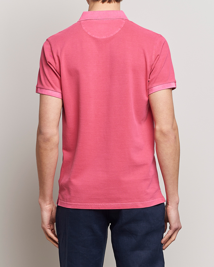 Herre | Polotrøjer | GANT | Sunbleached Polo Magenta Pink