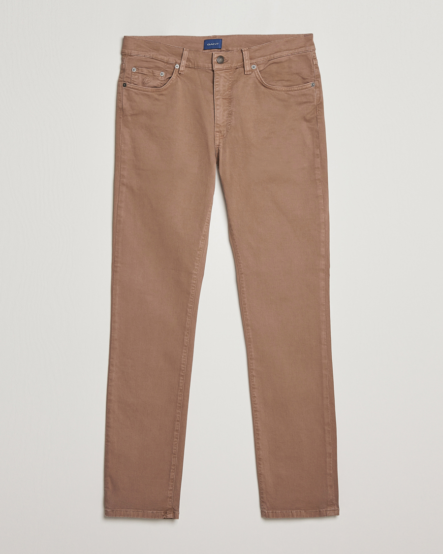 Vandret nyse Databasen GANT Hayes Desert Jeans Desert Brown - CareOfCarl.dk