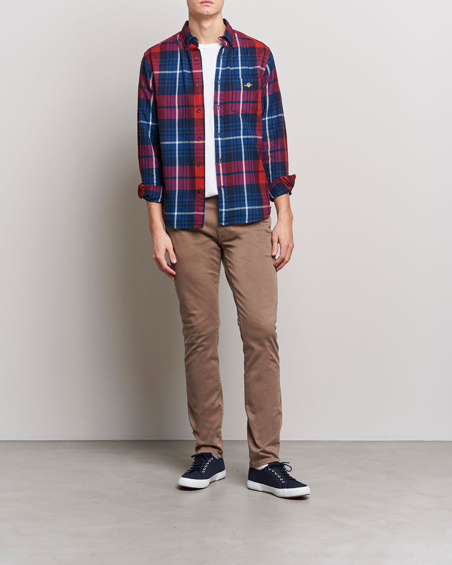 Herre | Bukser | GANT | Hayes Desert Jeans Desert Brown