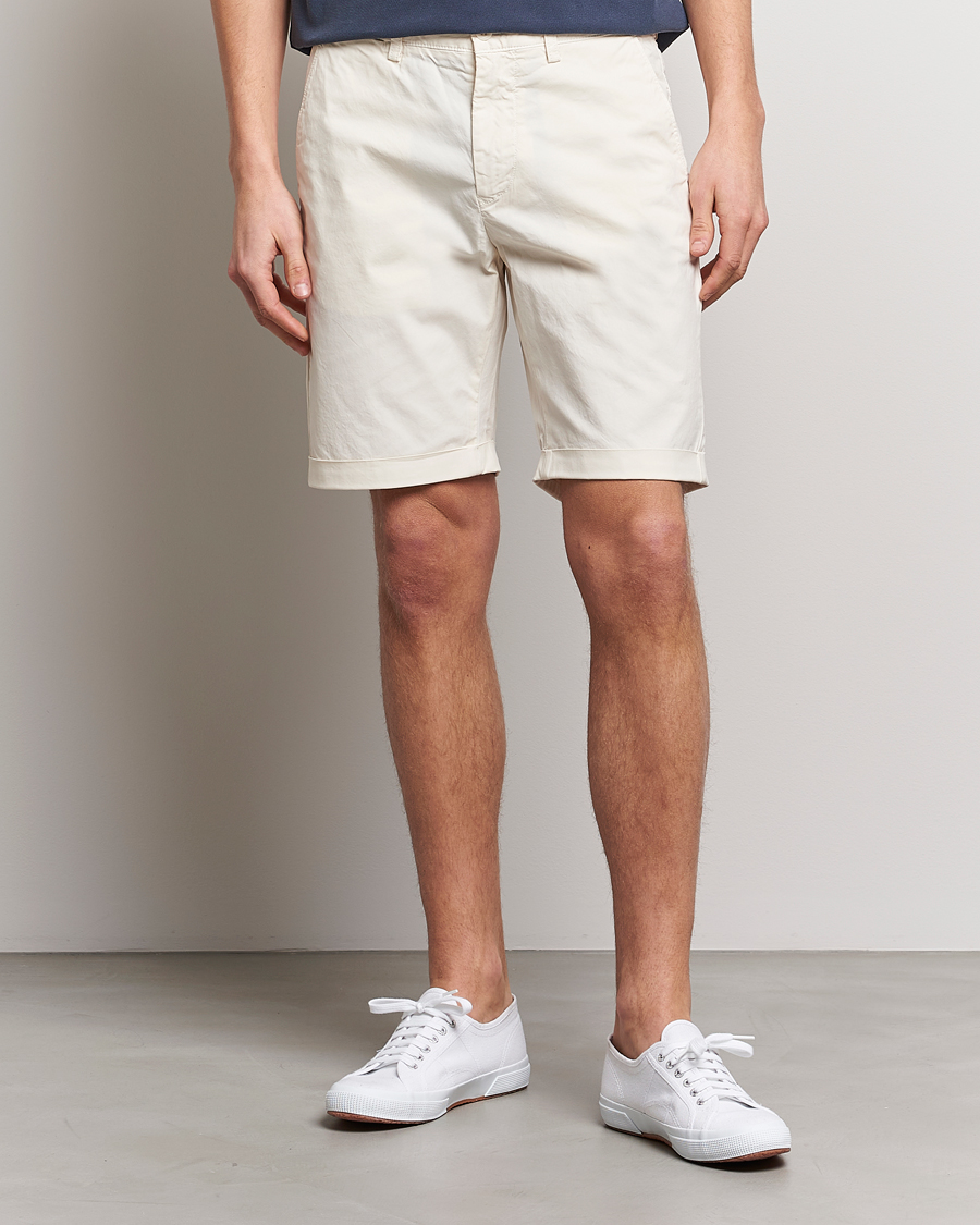 Herre | GANT | GANT | Regular Sunbleached Shorts Cream