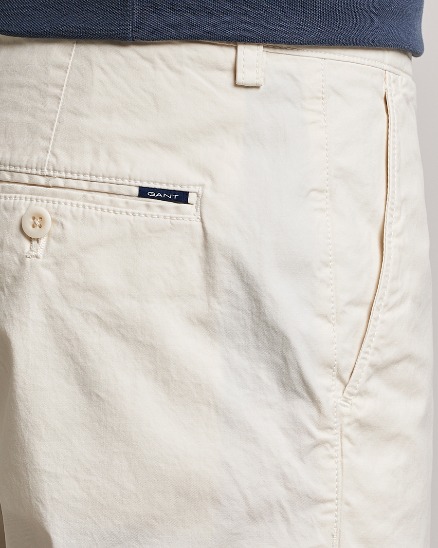 Herre | Shorts | GANT | Regular Sunbleached Shorts Cream