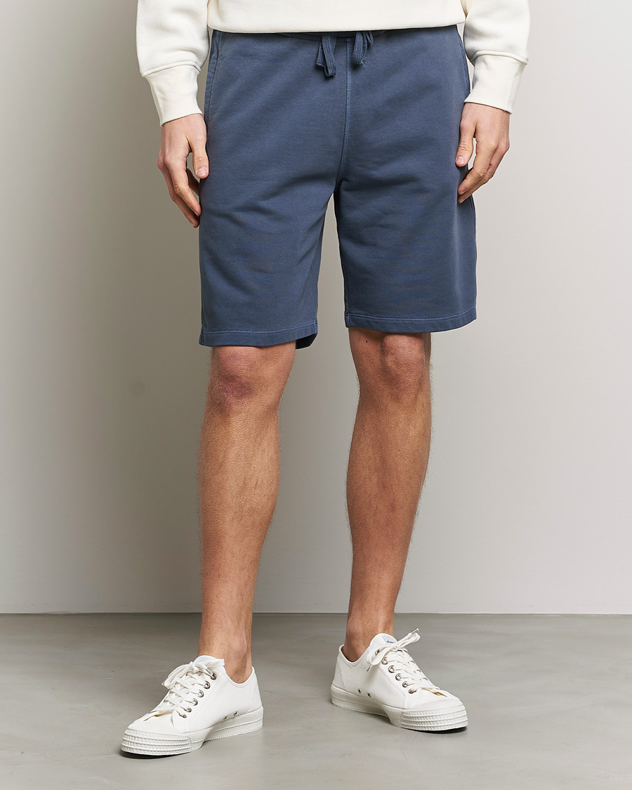 Herre | Shorts | GANT | Sunbleached Sweatshorts Evening Blue