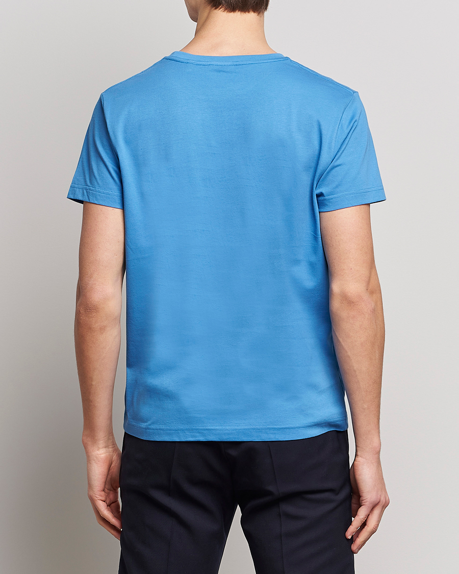 Herre | T-Shirts | GANT | The Original T-Shirt Day Blue