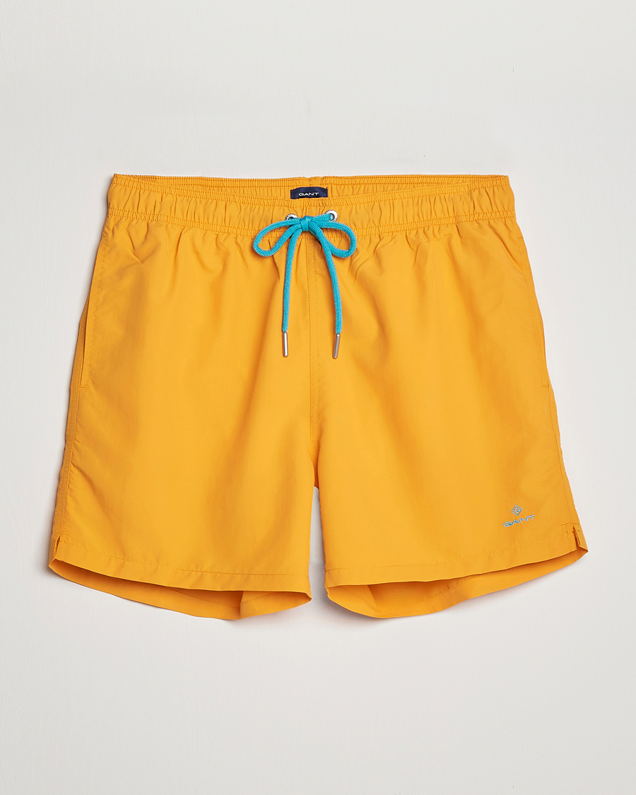 Herre | Badebukser | GANT | Basic Swimshorts Dalia Orange