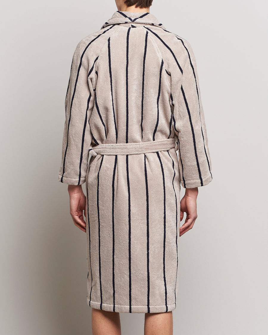 Herre | Pyjamas & Morgenkåber | GANT | Striped Robe Putty