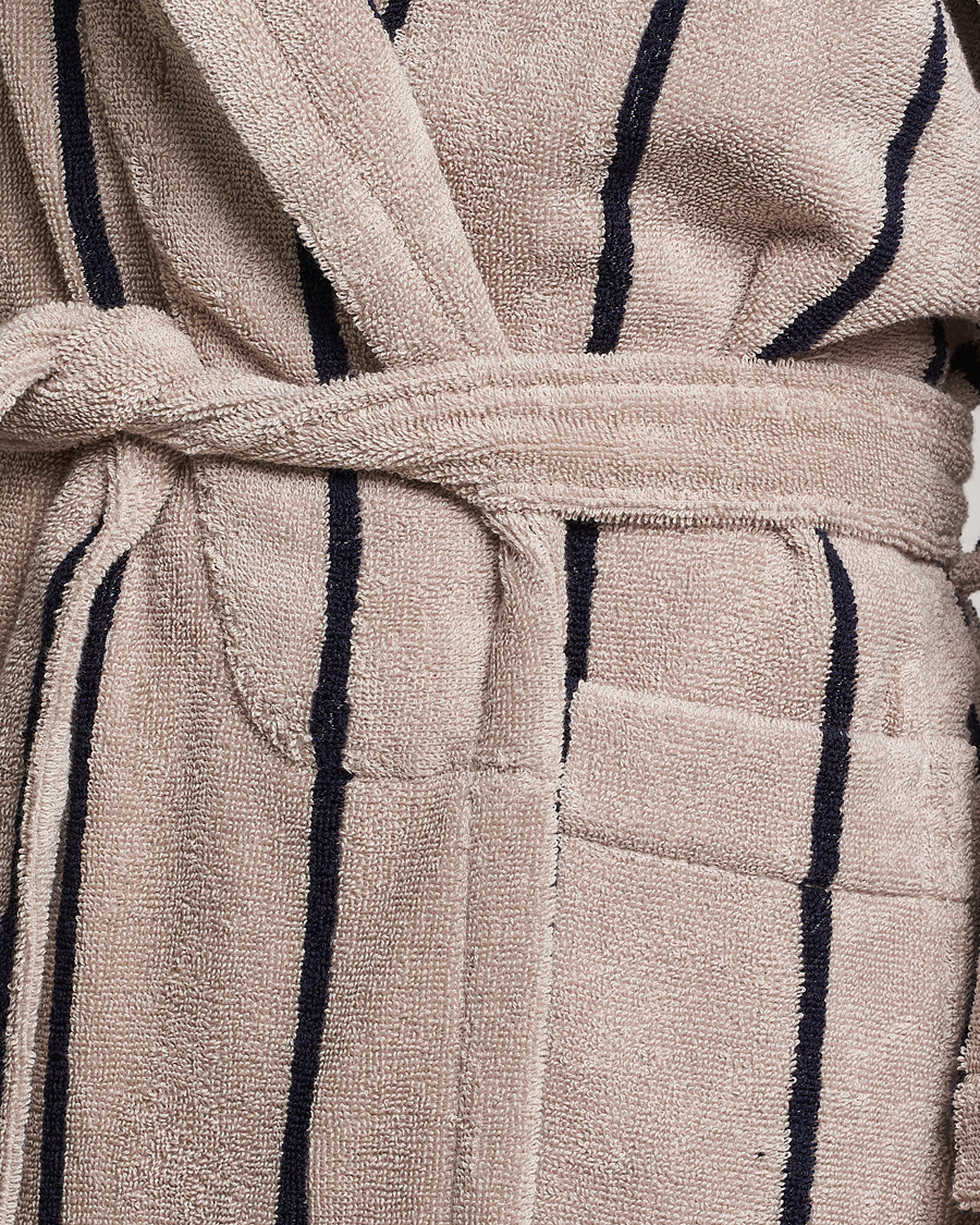 Herre | Pyjamas & Morgenkåber | GANT | Striped Robe Putty