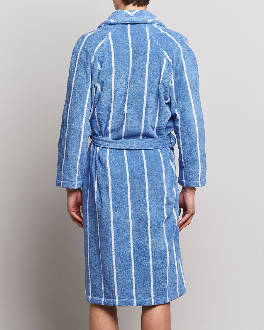 Herre | Pyjamas & Morgenkåber | GANT | Striped Robe Blue Bell