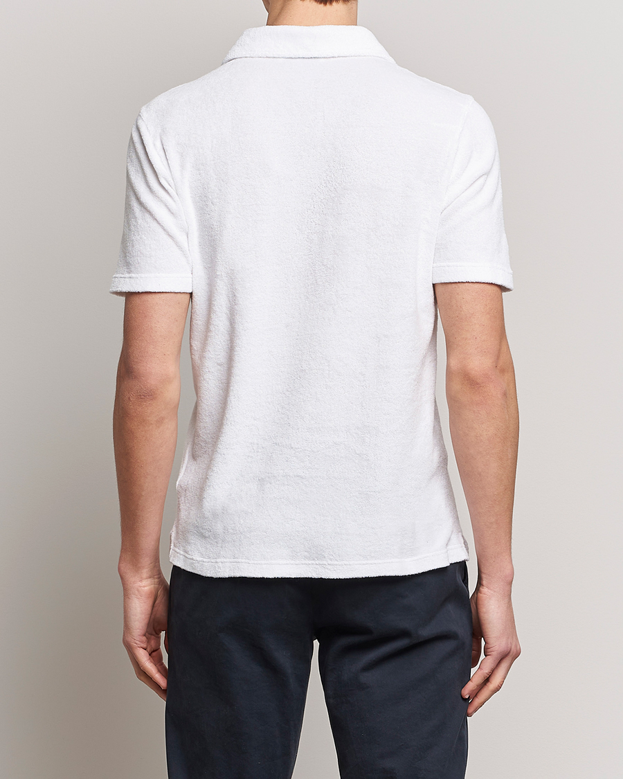 Herre | Polotrøjer | Gran Sasso | Cotton Terry Polo White
