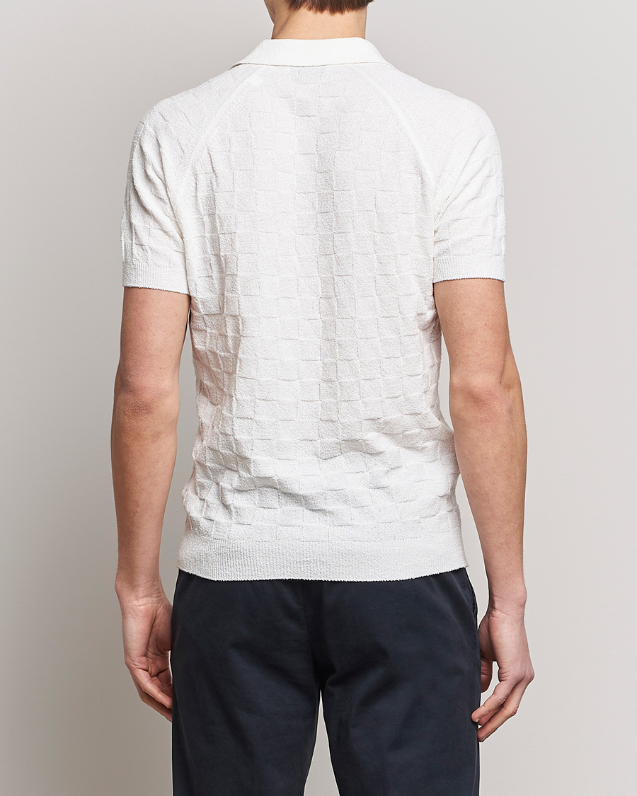 Herre | Polotrøjer | Gran Sasso | Structured Terry Polo White