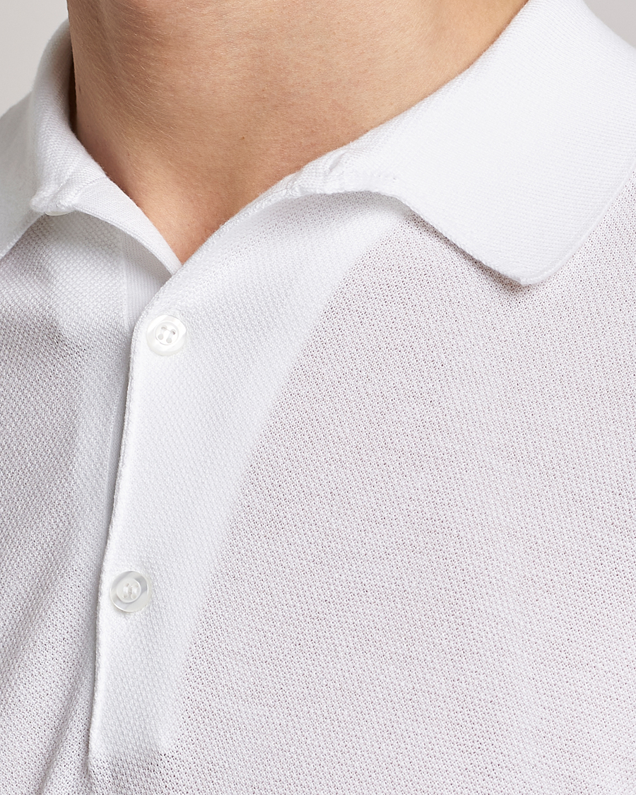 Herre | Polotrøjer | John Smedley | Roth Structured Pique White