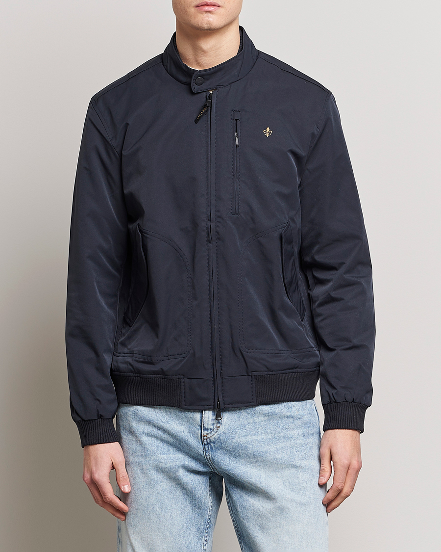 Morris New Harrington Jacket Blue -