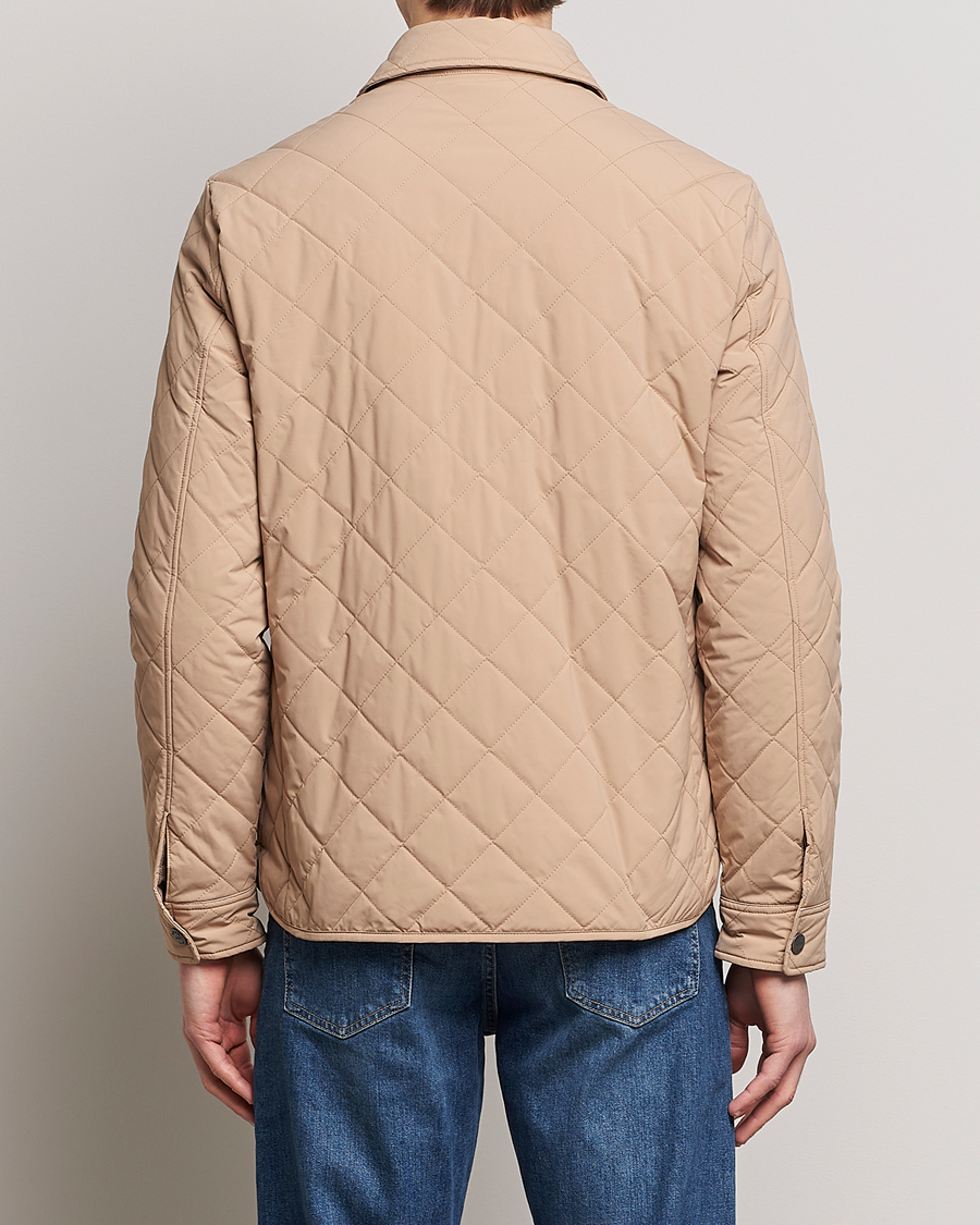 Herre | Jakker | Morris | Dunham Quilted Jacket Beige