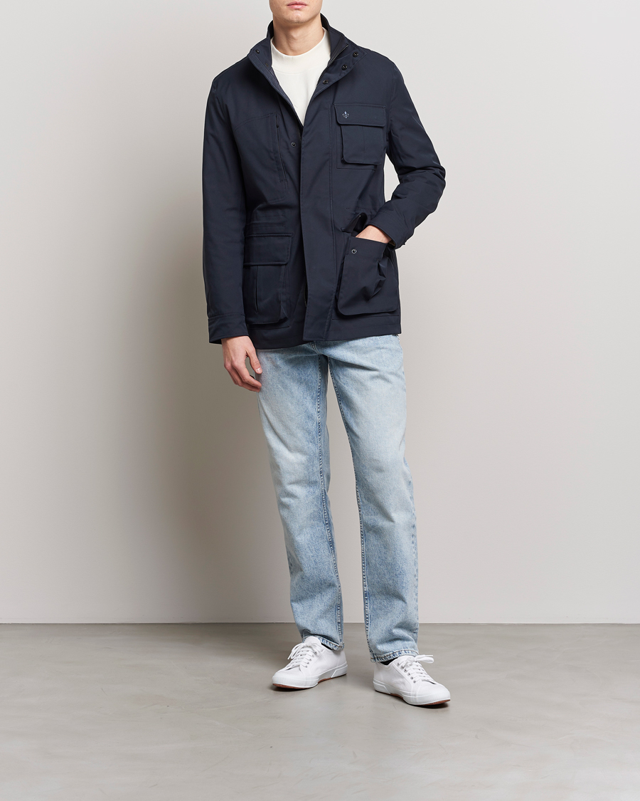 Herre | Jakker | Morris | Alton Softshell Field Jacket Old Blue