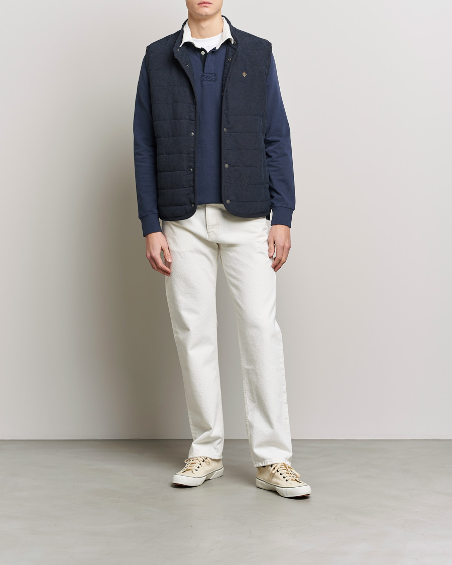 Herre | Veste | Morris | Woburn Baby Cord Vest Blue