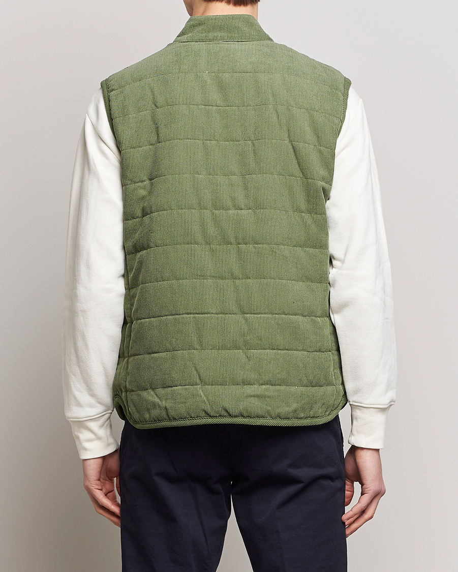 Herre | Veste | Morris | Woburn Baby Cord Vest Sage Green