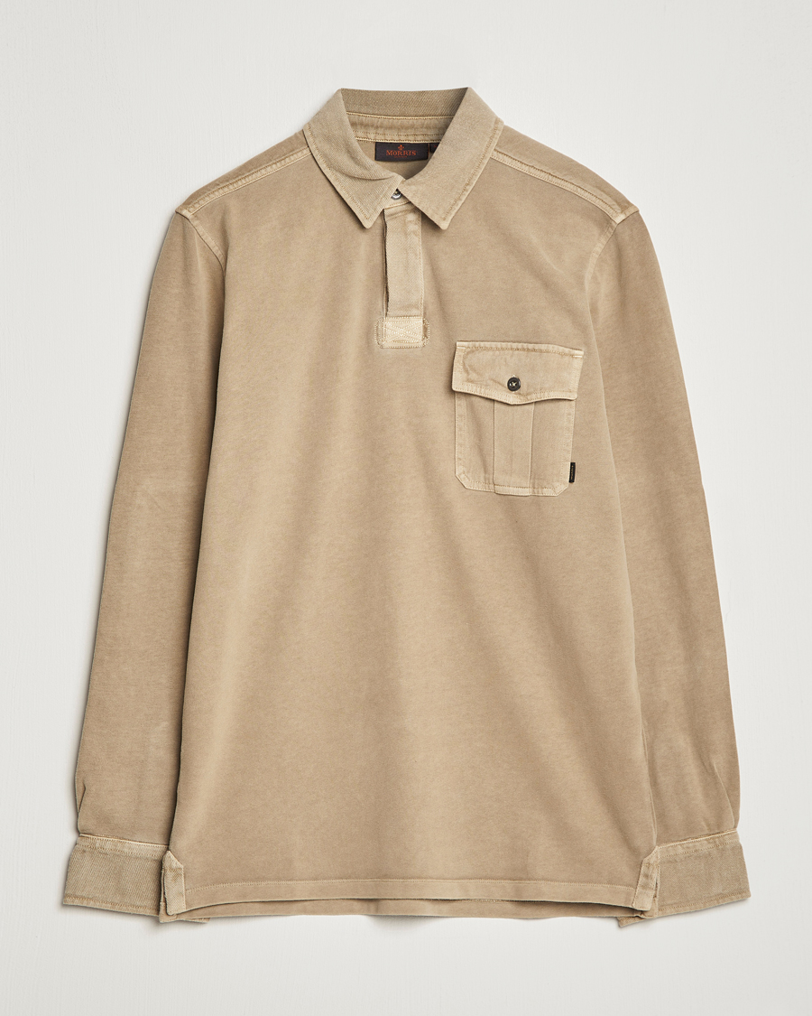 Herre | Trøjer | Morris | Hamilton Sahara Polo Khaki