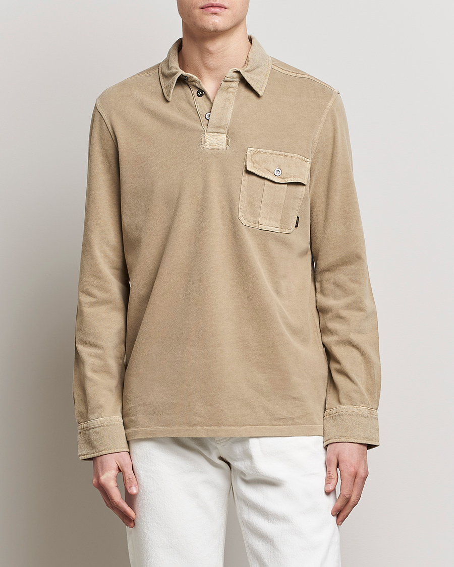 Herre | Trøjer | Morris | Hamilton Sahara Polo Khaki