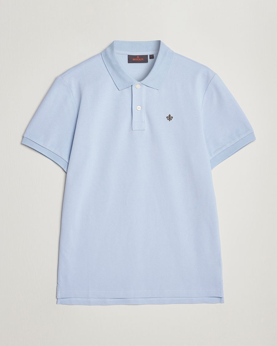 Herre | Polotrøjer | Morris | New Pique Light Blue