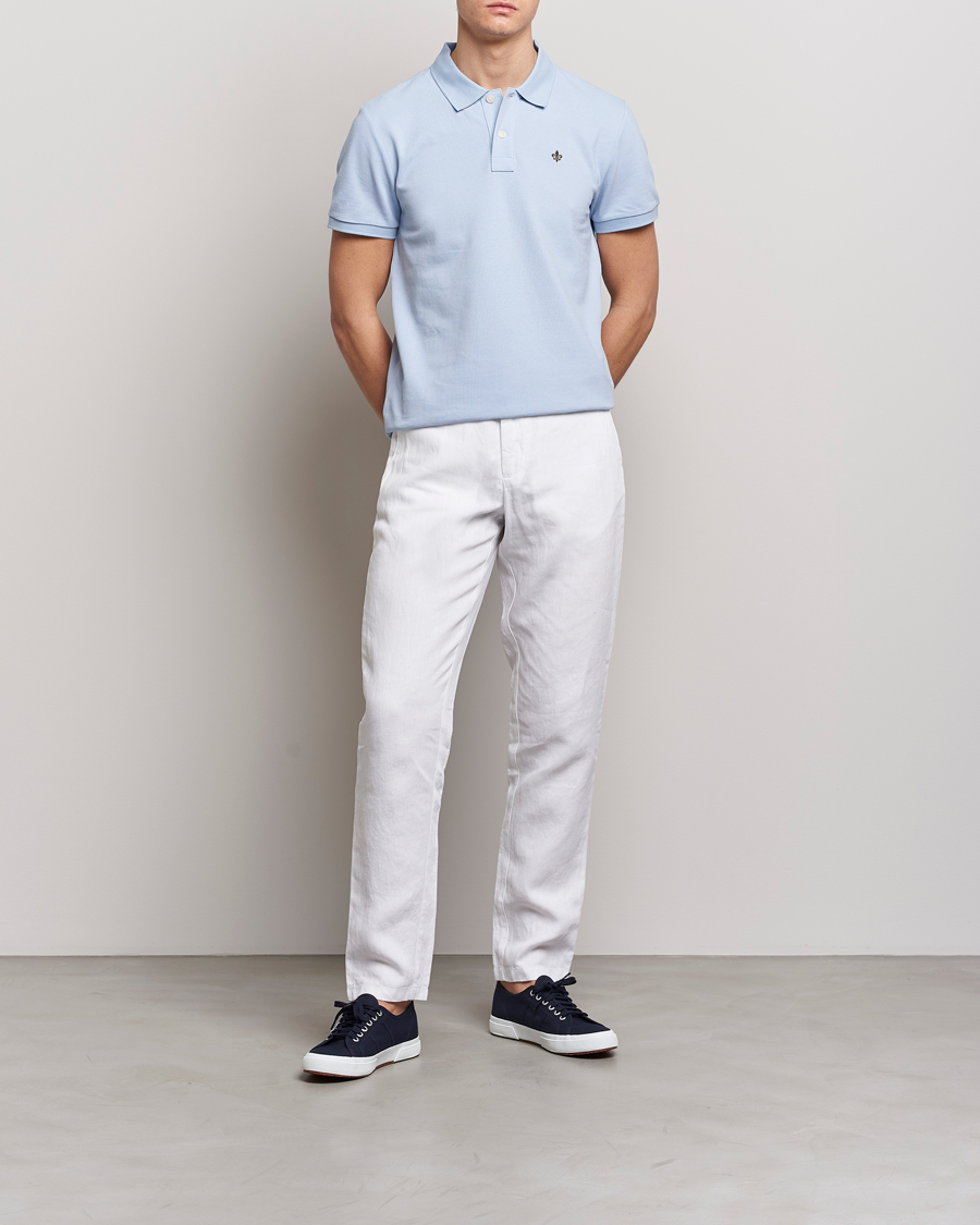 Herre | Polotrøjer | Morris | New Pique Light Blue