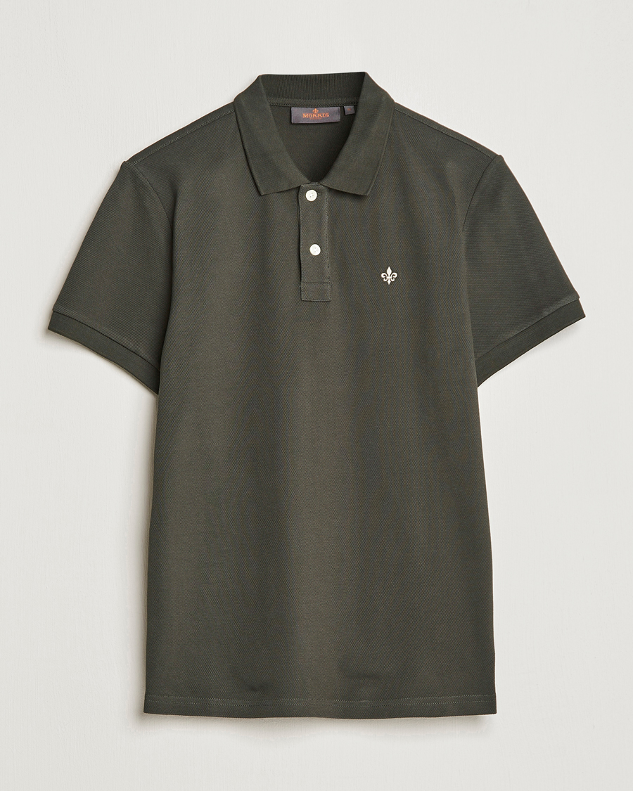 Herre | Polotrøjer | Morris | New Pique Dark Green