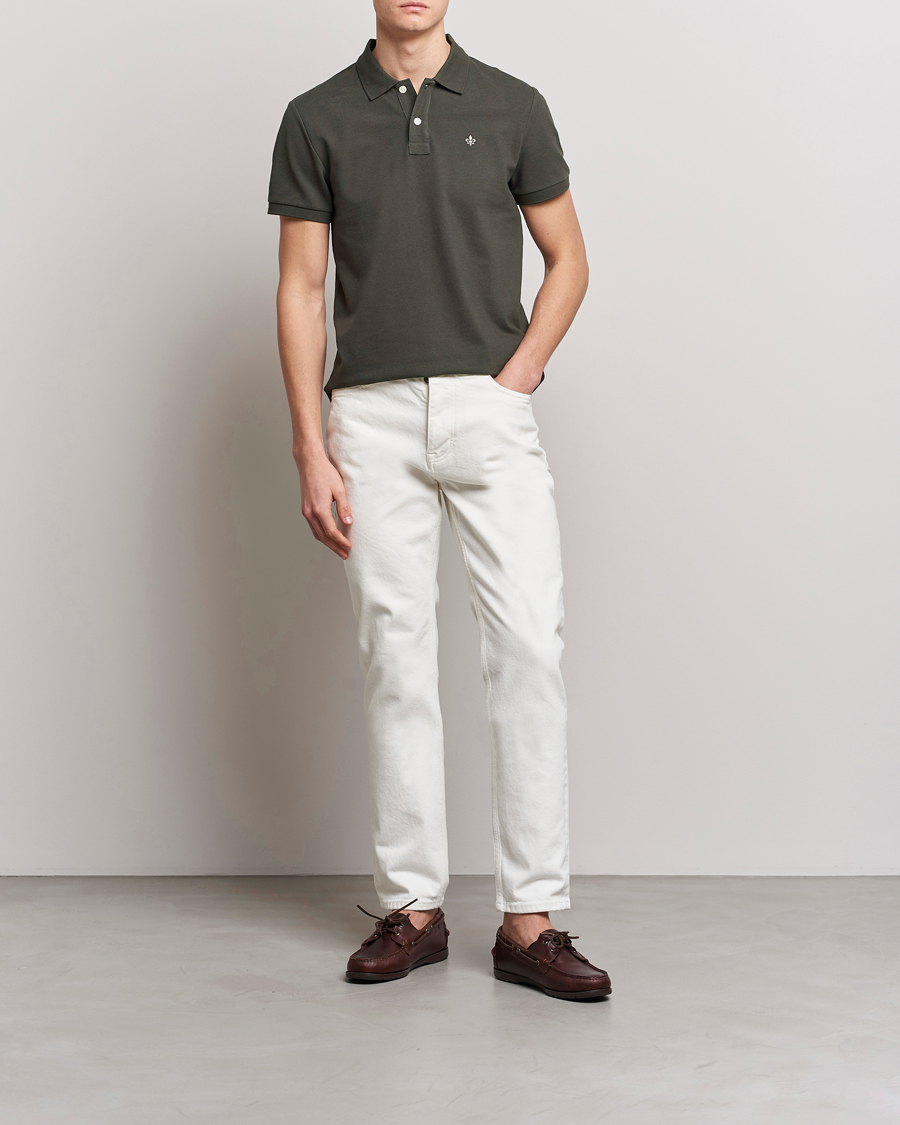 Herre | Polotrøjer | Morris | New Pique Dark Green