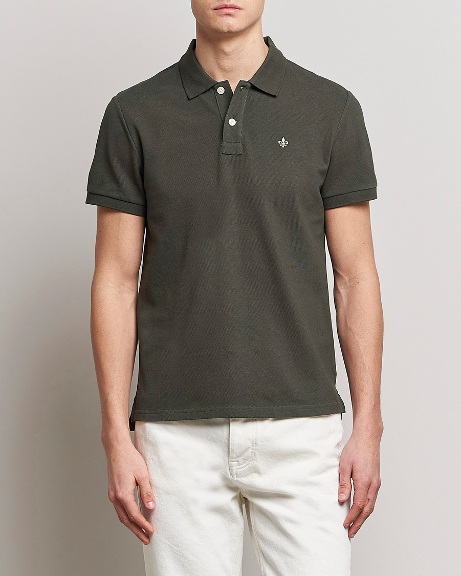 Herre | Polotrøjer | Morris | New Pique Dark Green