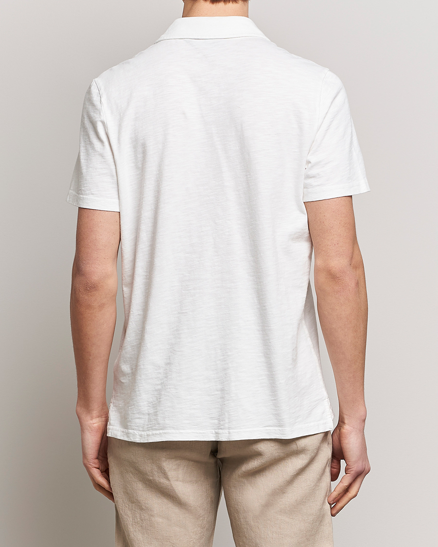 Herre | Polotrøjer | Morris | Clopton Cotton Blend Polo Off White