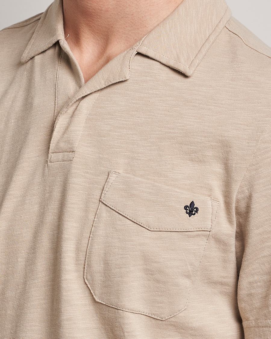Herre | Polotrøjer | Morris | Clopton Cotton Blend Polo Khaki