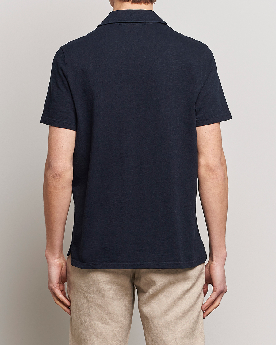 Herre | Polotrøjer | Morris | Clopton Cotton Blend Polo Old Blue