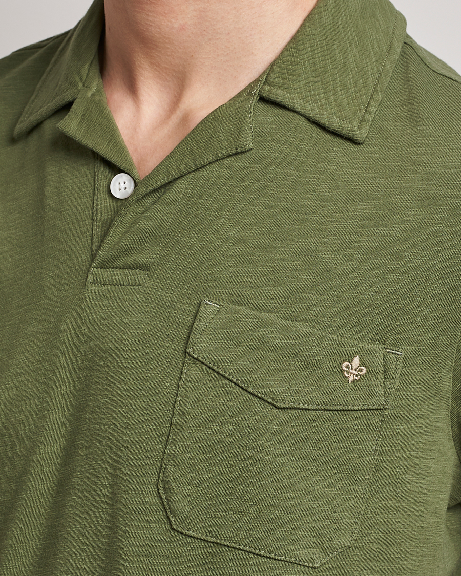 Herre | Polotrøjer | Morris | Clopton Cotton Blend Polo Sage Green
