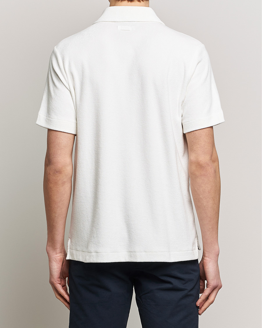 Herre | Skjorter | Morris | Hunter Terry Short Sleeve Shirt Off White