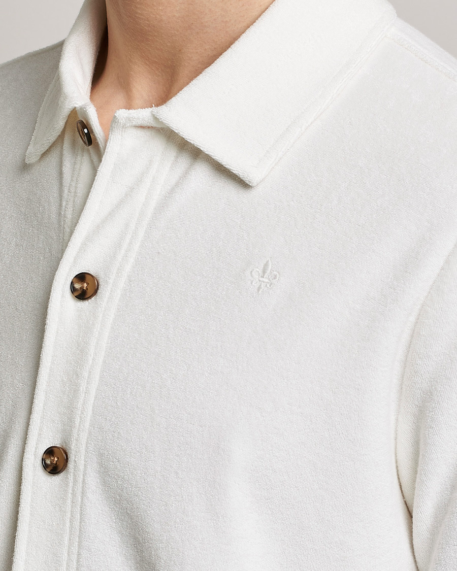 Herre | Skjorter | Morris | Hunter Terry Short Sleeve Shirt Off White