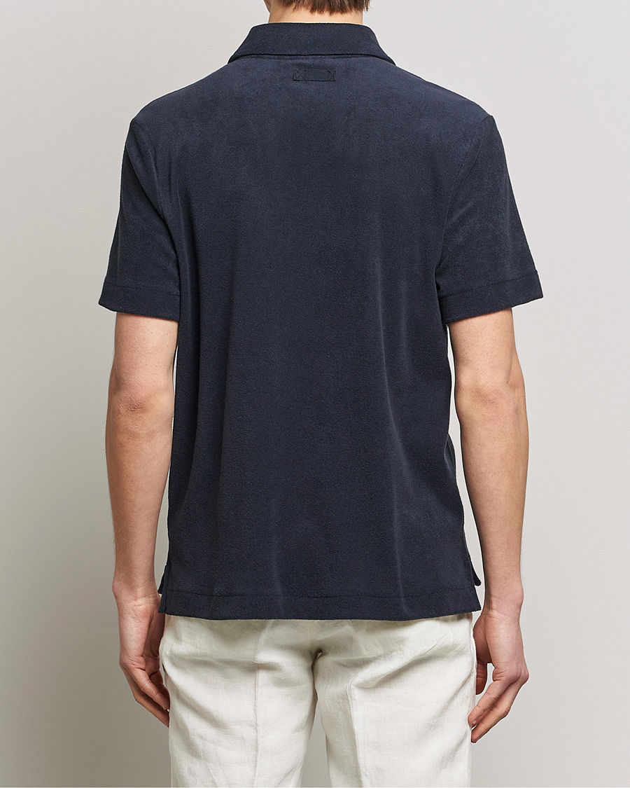 Herre | Skjorter | Morris | Hunter Terry Short Sleeve Shirt Old Blue