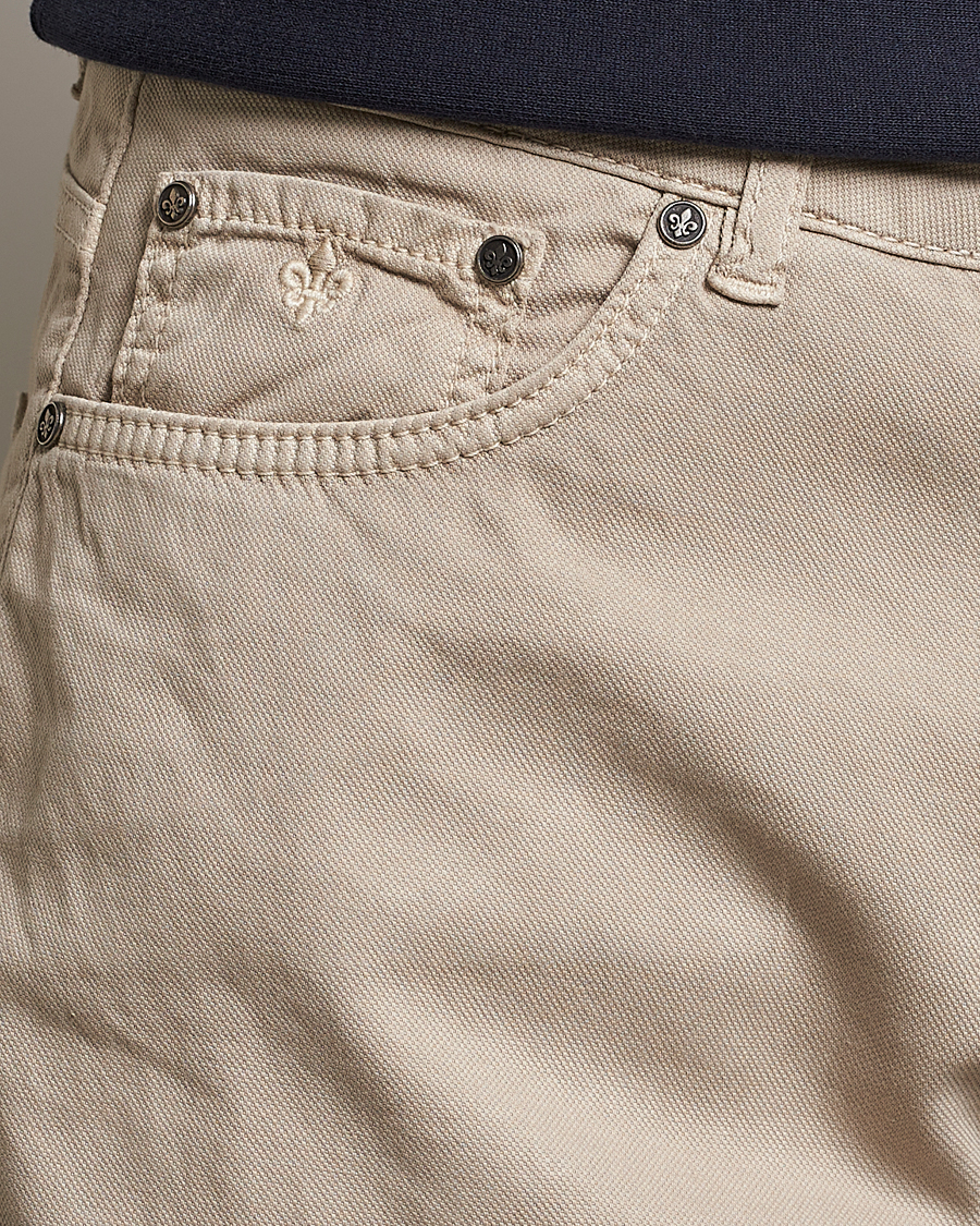 Herre | Bukser | Morris | James Structured 5-Pocket Trousers Khaki