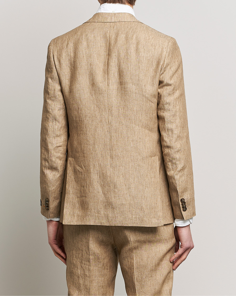 Herre | Blazere & jakker | Morris | Archie Linen Suit Blazer Khaki