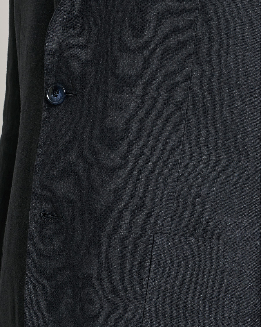 Herre | Blazere & jakker | Morris | Archie Linen Suit Blazer Navy
